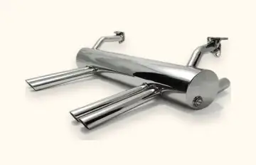 Abarth-style exhaust for a classic Volkswagen
