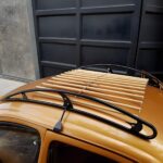 Volkswagen Portapacchi Beetle con doghe in legno