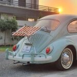 Volkswagen Portapacchi Beetle con coperchio e doghe arancioni