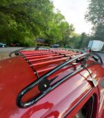 Volkswagen Beetle Roof Rack with Red Slats
