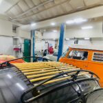 Volkswagen Portapacchi Beetle con doghe in legno