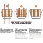 أشرطة الحمولة الخلفية لـ Volkswagen Beetle