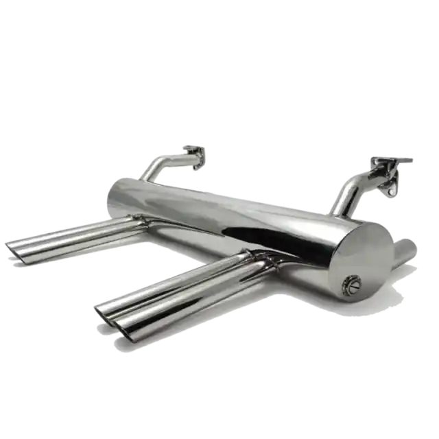 Abarth Style Exhaust on a clean white background
