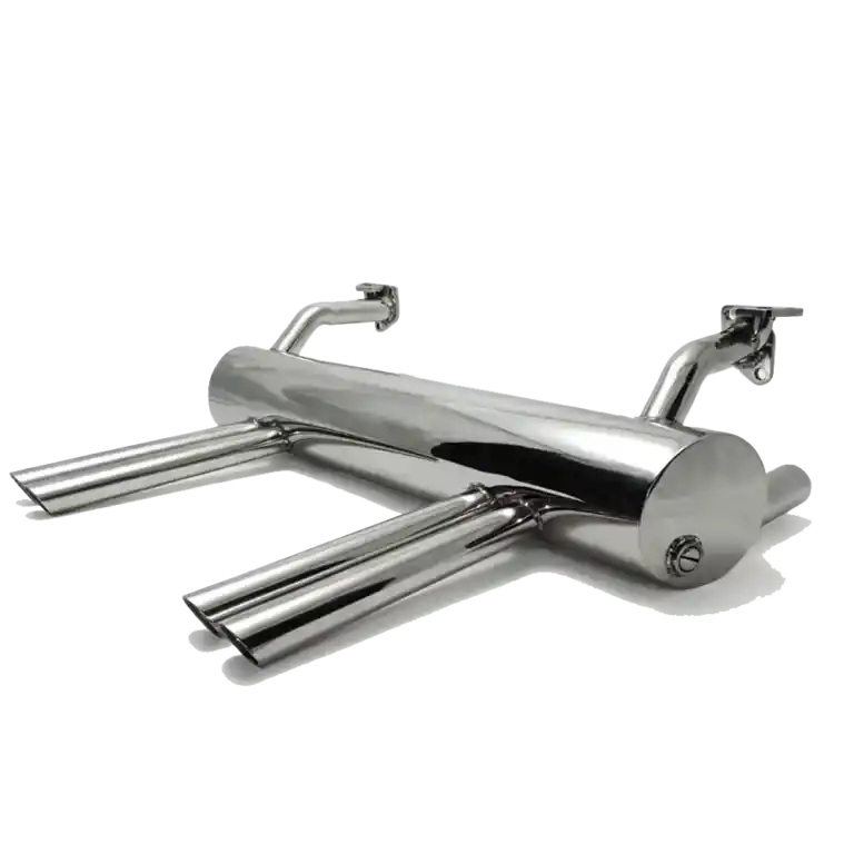 Abarth Style Exhaust on a clean white background