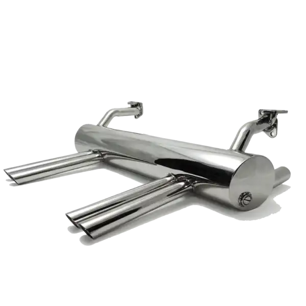Abarth style exhaust product photo on a clean transparent background