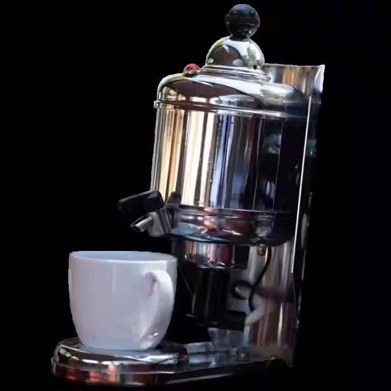 Beetle Coffee Maker on a clean white background