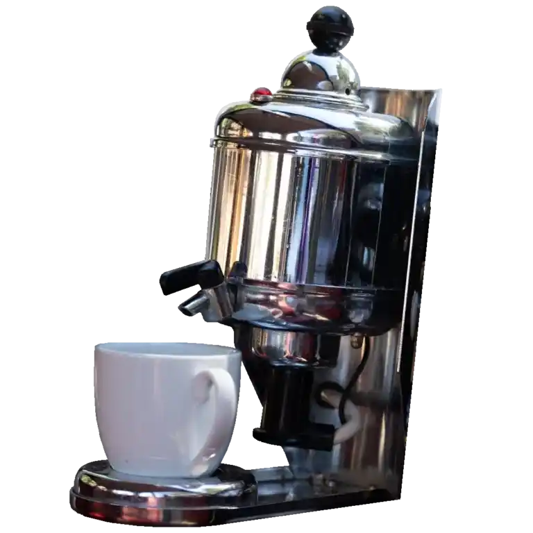 Beetle Coffee Maker on a clean white background