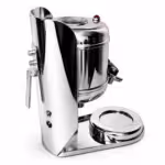 VW Beetle coffee maker on white background
