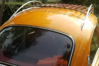 Speed roof rack fitted on VW Beetle